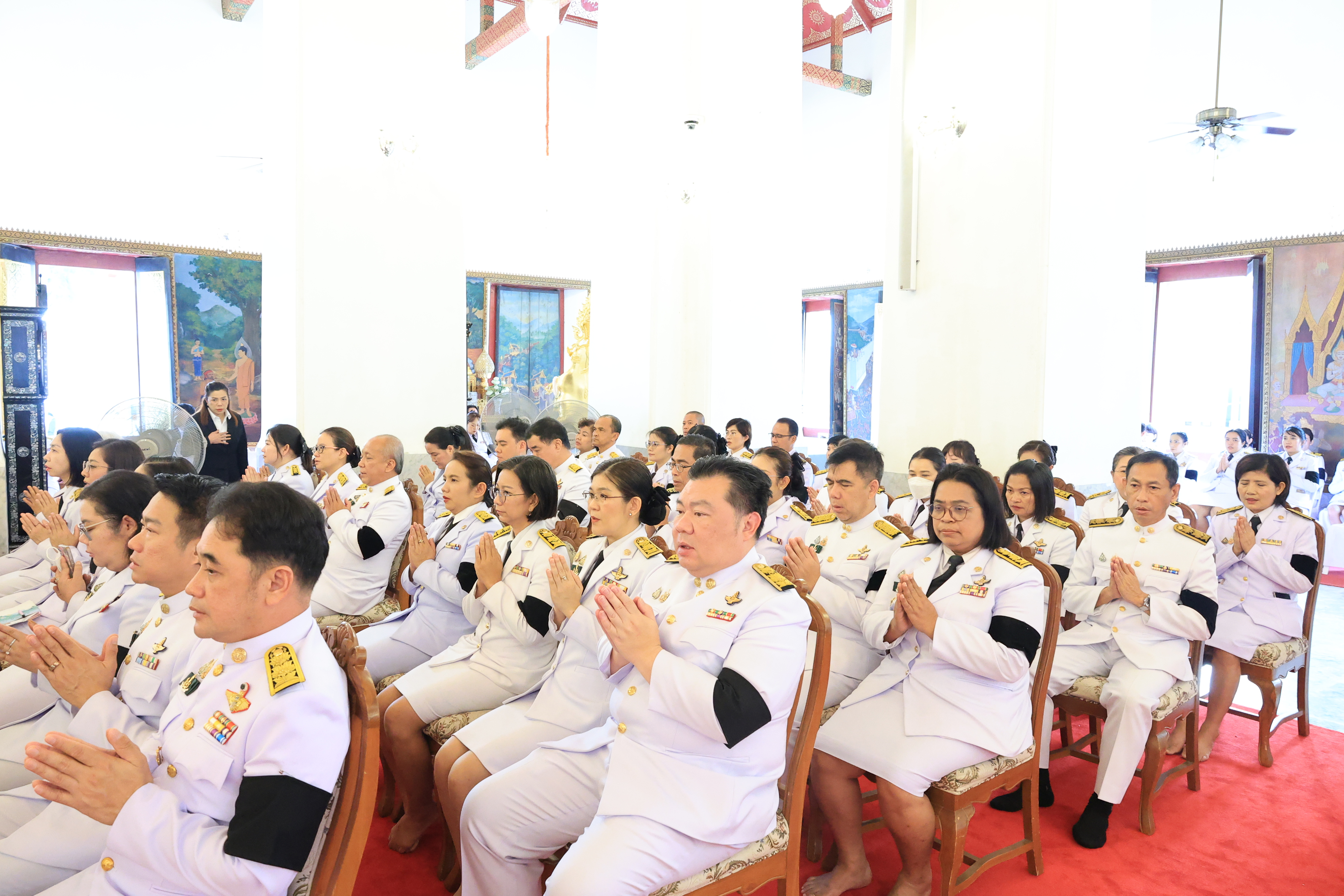 title - ส.ป.ก. ร่วมพิธีบำเพ็ญกุศลสตมวาร ครบ 100 วัน เพื่ออุทิศถวายพระราชกุศลแด่สมเด็จพระนางเจ้าสิริกิติ์ พระบรมราชินีนาถ พระบรมราชชนนีพันปีหลวง